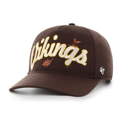 MINNESOTA VIKINGS LEAFLINE '47 HITCH RF RELAXED FIT BROWN