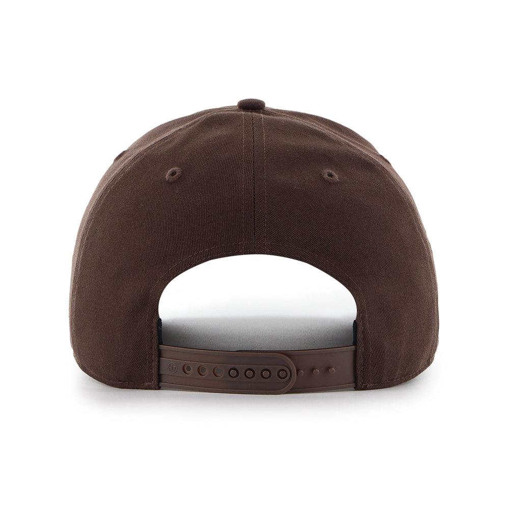 NEW YORK GIANTS LEAFLINE '47 HITCH RF RELAXED FIT BROWN