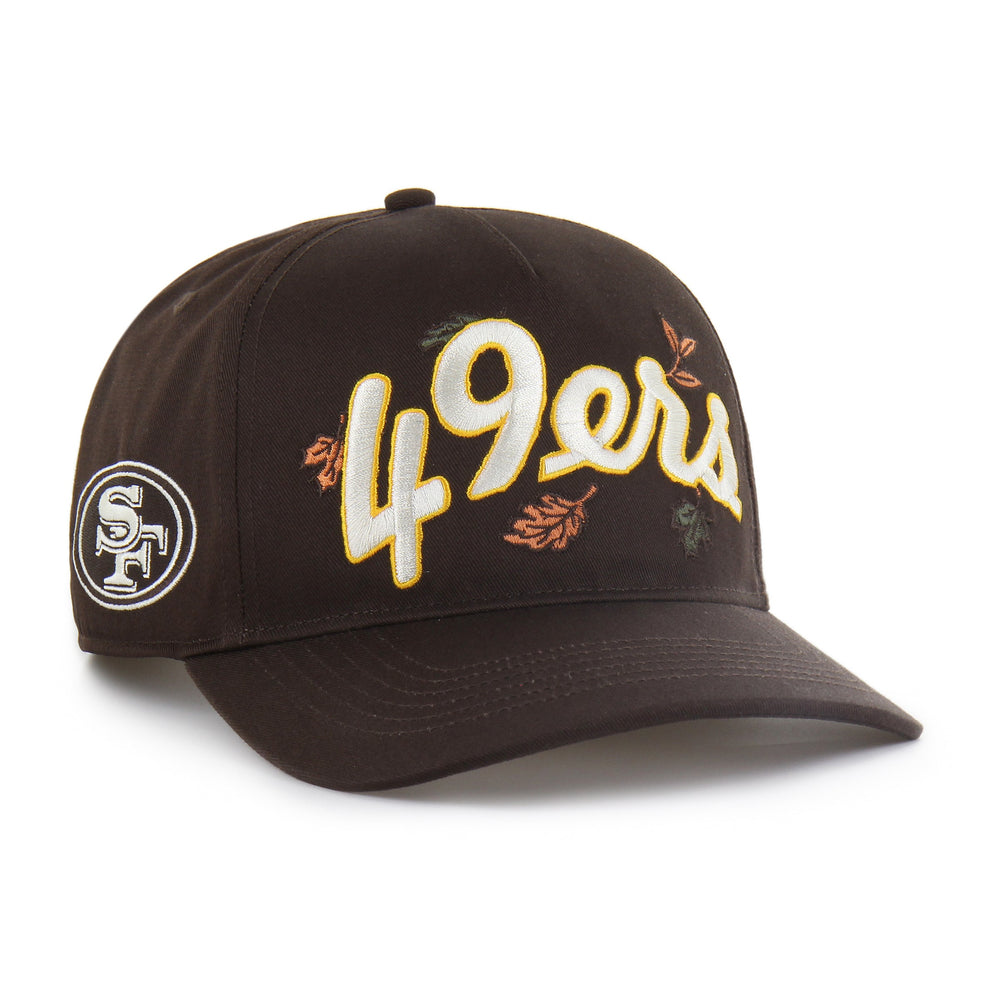 SAN FRANCISCO 49ERS LEAFLINE '47 HITCH RF RELAXED FIT BROWN