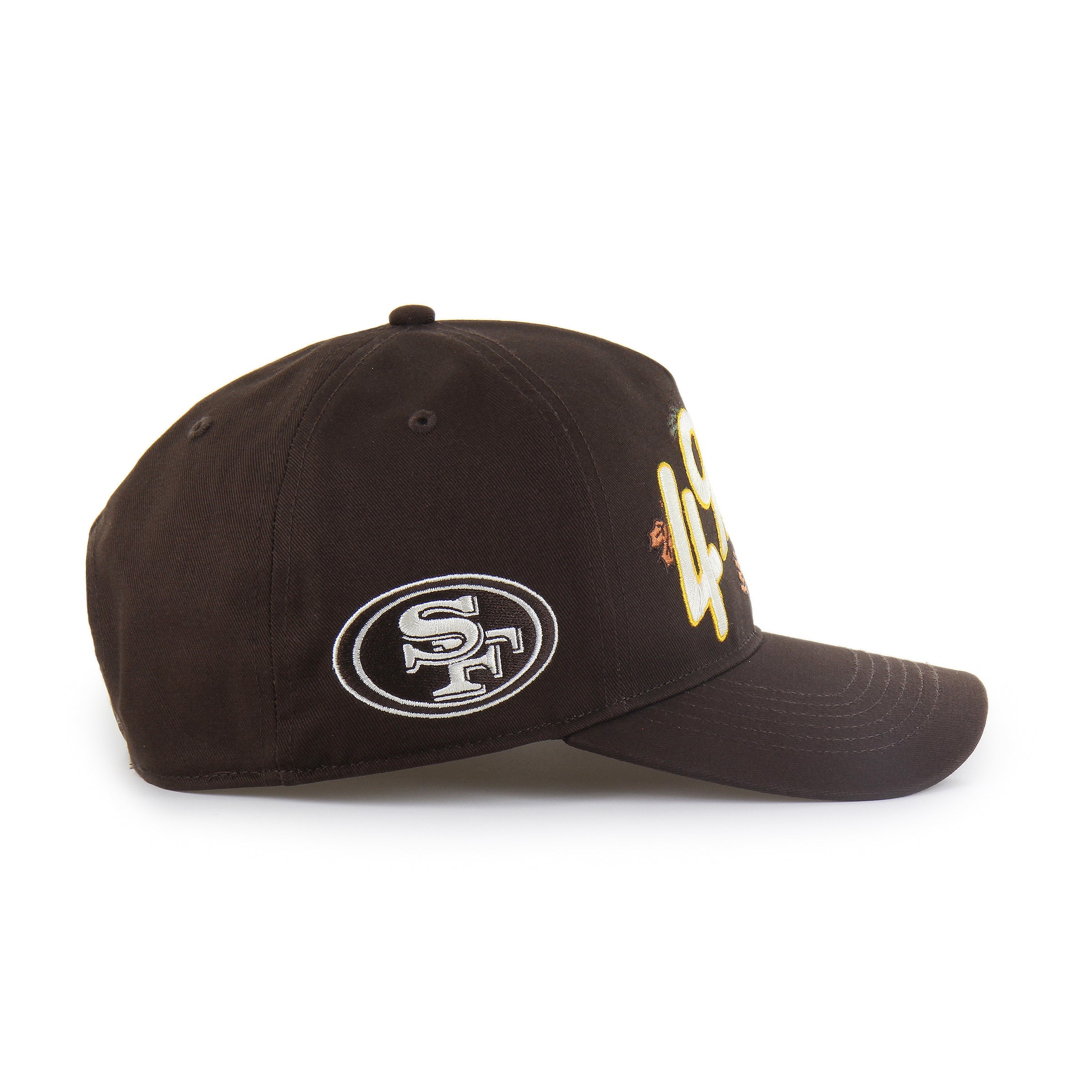 SAN FRANCISCO 49ERS LEAFLINE '47 HITCH RF RELAXED FIT BROWN