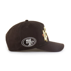 SAN FRANCISCO 49ERS LEAFLINE '47 HITCH RF RELAXED FIT BROWN