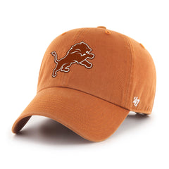 DETROIT LIONS '47 CLEAN UP BURNT ORANGE