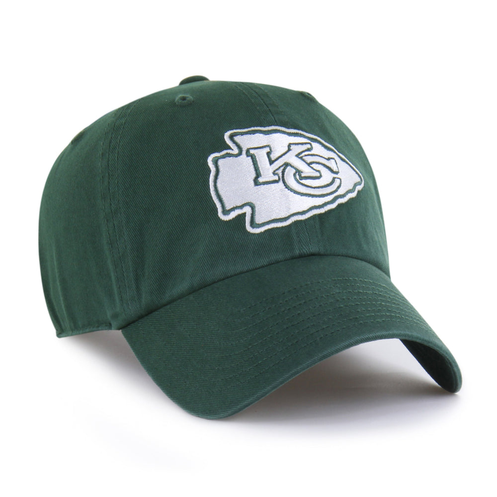 KANSAS CITY CHIEFS '47 CLEAN UP DARK GREEN