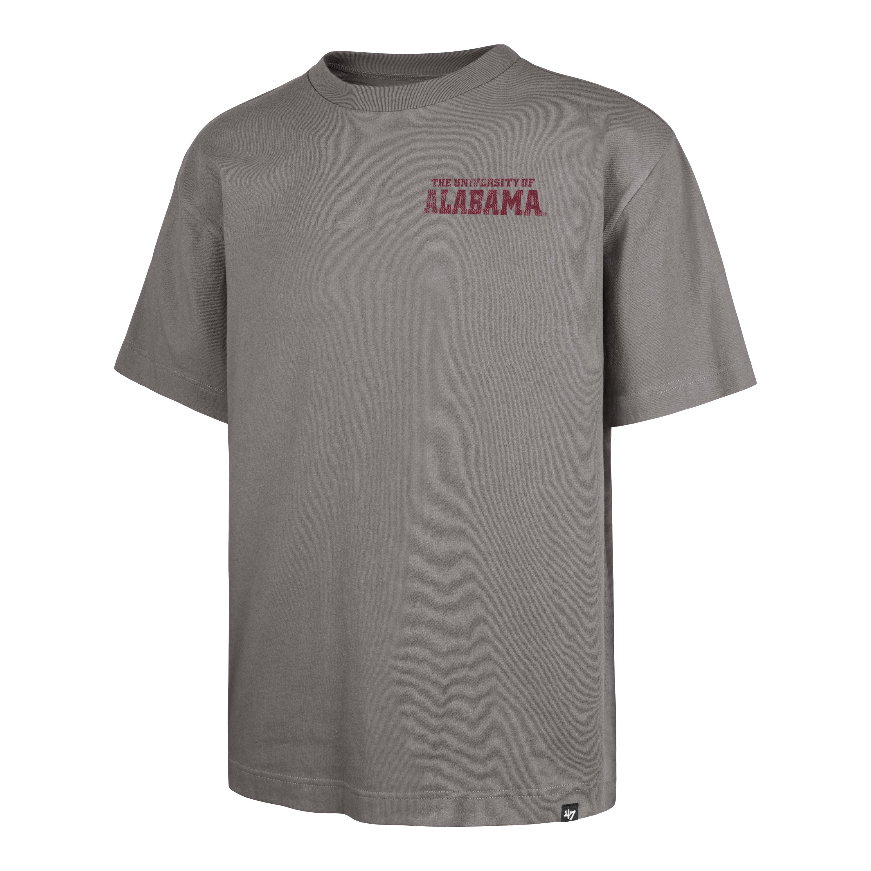ALABAMA CRIMSON TIDE REGIONAL BACKER '47 FOUNDATION TEE WOLF GREY