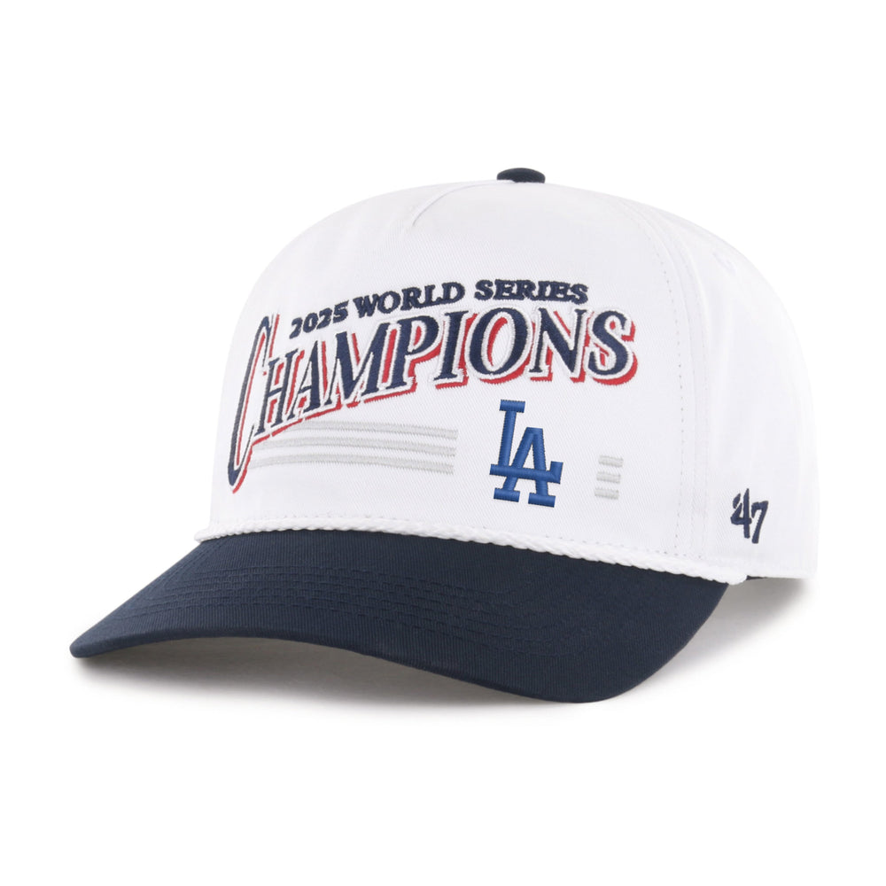 LOS ANGELES DODGERS 2025 WORLD SERIES CHAMPIONS '47 HITCH WHITE