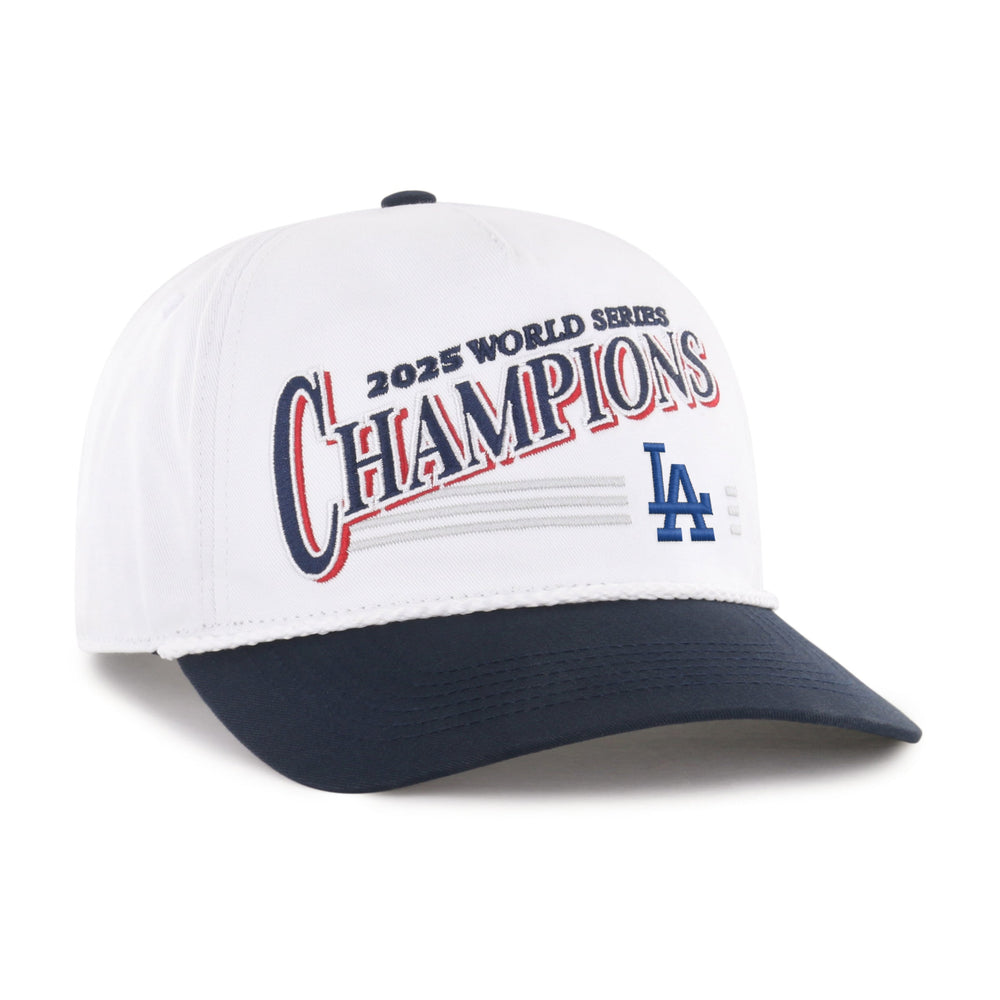 LOS ANGELES DODGERS 2025 WORLD SERIES CHAMPIONS '47 HITCH WHITE