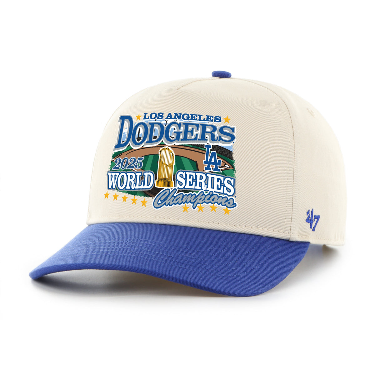 LOS ANGELES DODGERS 2025 WORLD SERIES CHAMPIONS '47 HITCH NATURAL