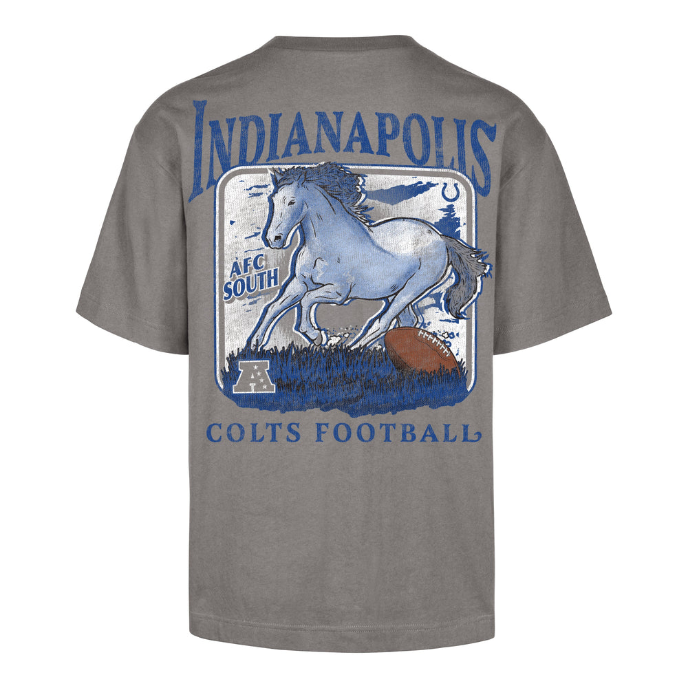 INDIANAPOLIS COLTS REGIONAL BACKER '47 FOUNDATION TEE WOLF GREY