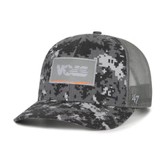 TENNESSEE VOLUNTEERS SQURE SCRIPT '47 TRUCKER GREY DIGITAL CAMO