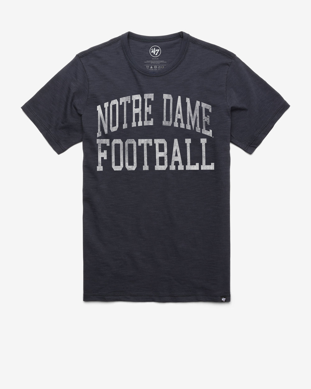NOTRE DAME FIGHTING IRISH CLASSIC BLOCK '47 SCRUM TEE FALL NAVY