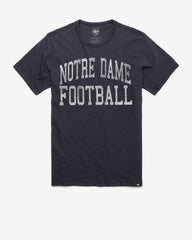 NOTRE DAME FIGHTING IRISH CLASSIC BLOCK '47 SCRUM TEE FALL NAVY