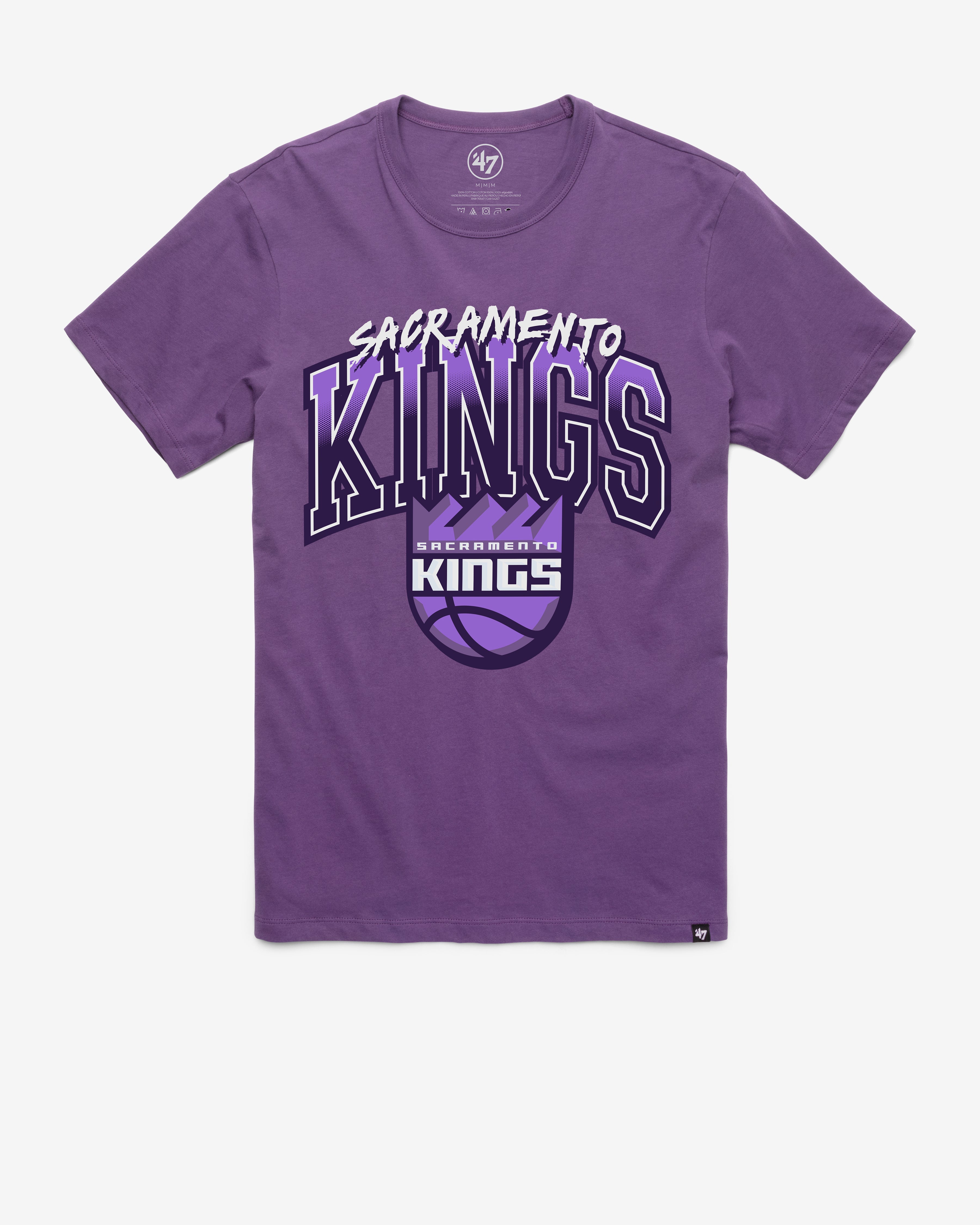 SACRAMENTO KINGS CITY EDITION SWISH FADE '47 FRANKLIN TEE REGENT PURPLE