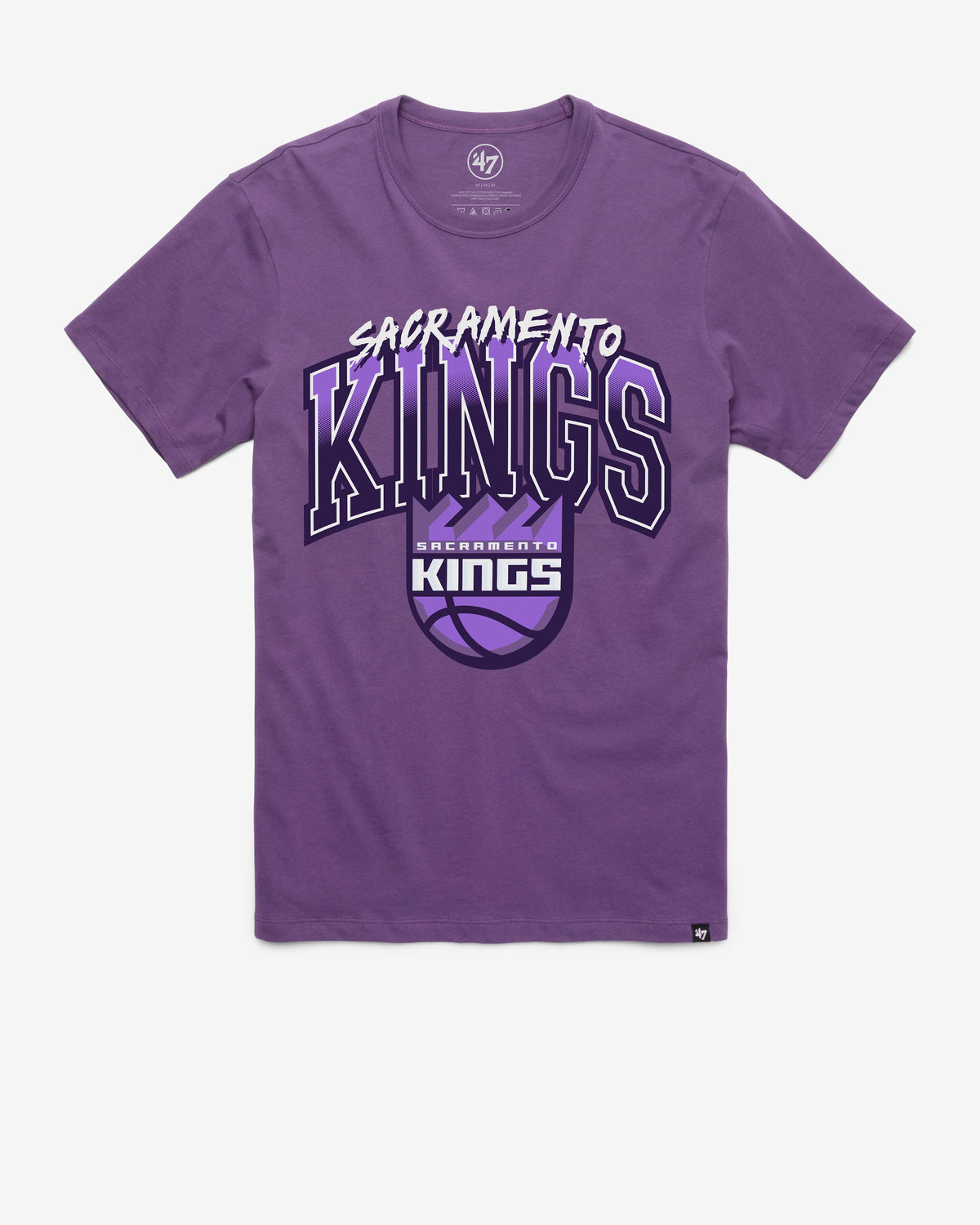 SACRAMENTO KINGS CITY EDITION SWISH FADE '47 FRANKLIN TEE REGENT PURPLE
