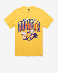 CHARLOTTE HORNETS CITY EDITION SWISH FADE '47 FRANKLIN TEE GOLDFINCH
