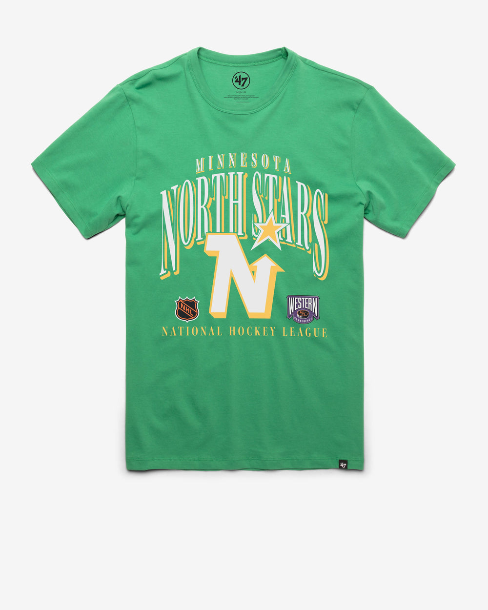 MINNESOTA/DALLAS STARS VINTAGE CREASE '47 FRANKLIN TEE ORCHARD GREEN