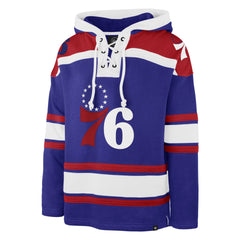 PHILADELPHIA 76ERS SUPERIOR '47 LACER HOOD ROYAL