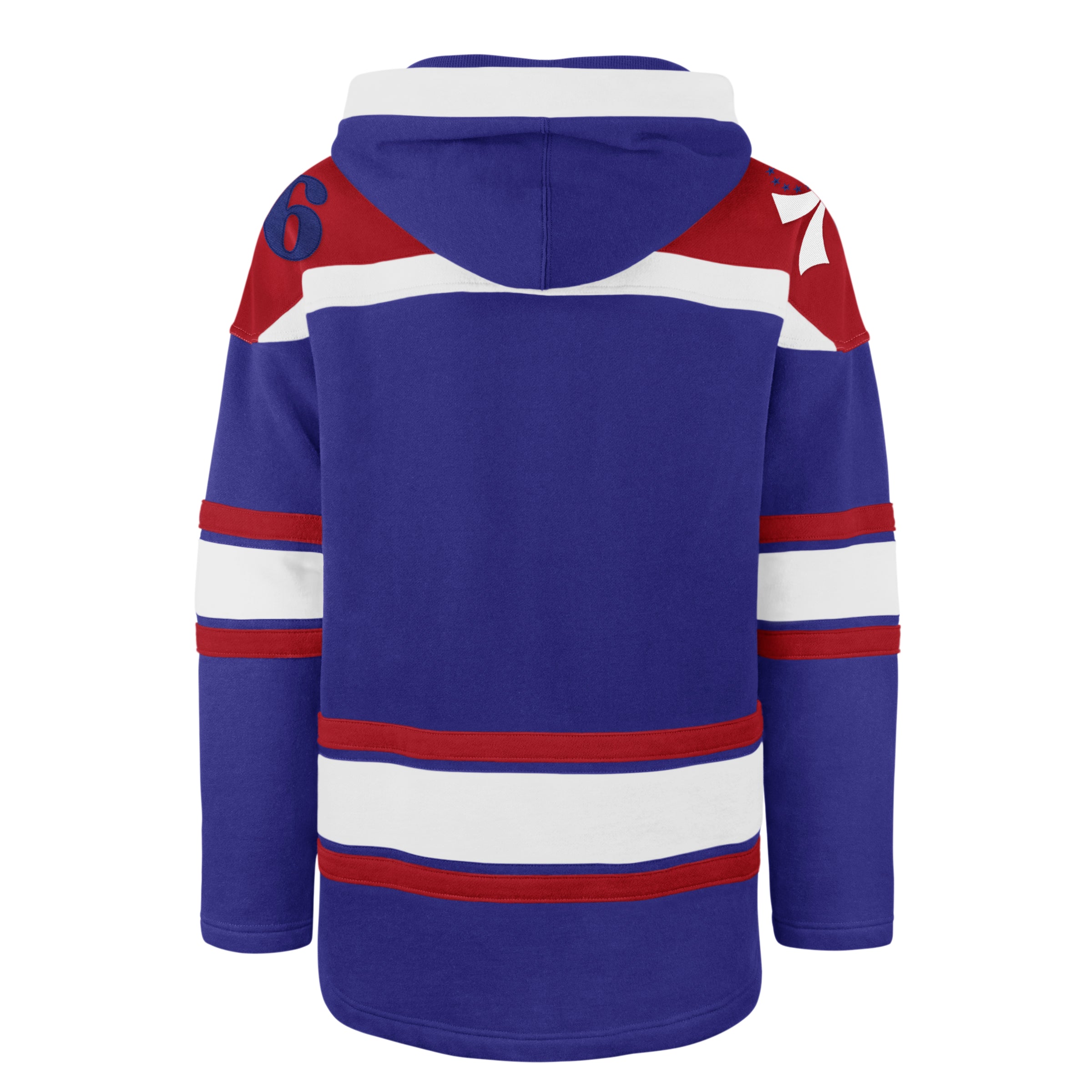 PHILADELPHIA 76ERS SUPERIOR '47 LACER HOOD ROYAL