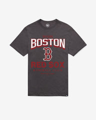 BOSTON RED SOX HEAD ON '47 SCRUM TEE CHARCOAL