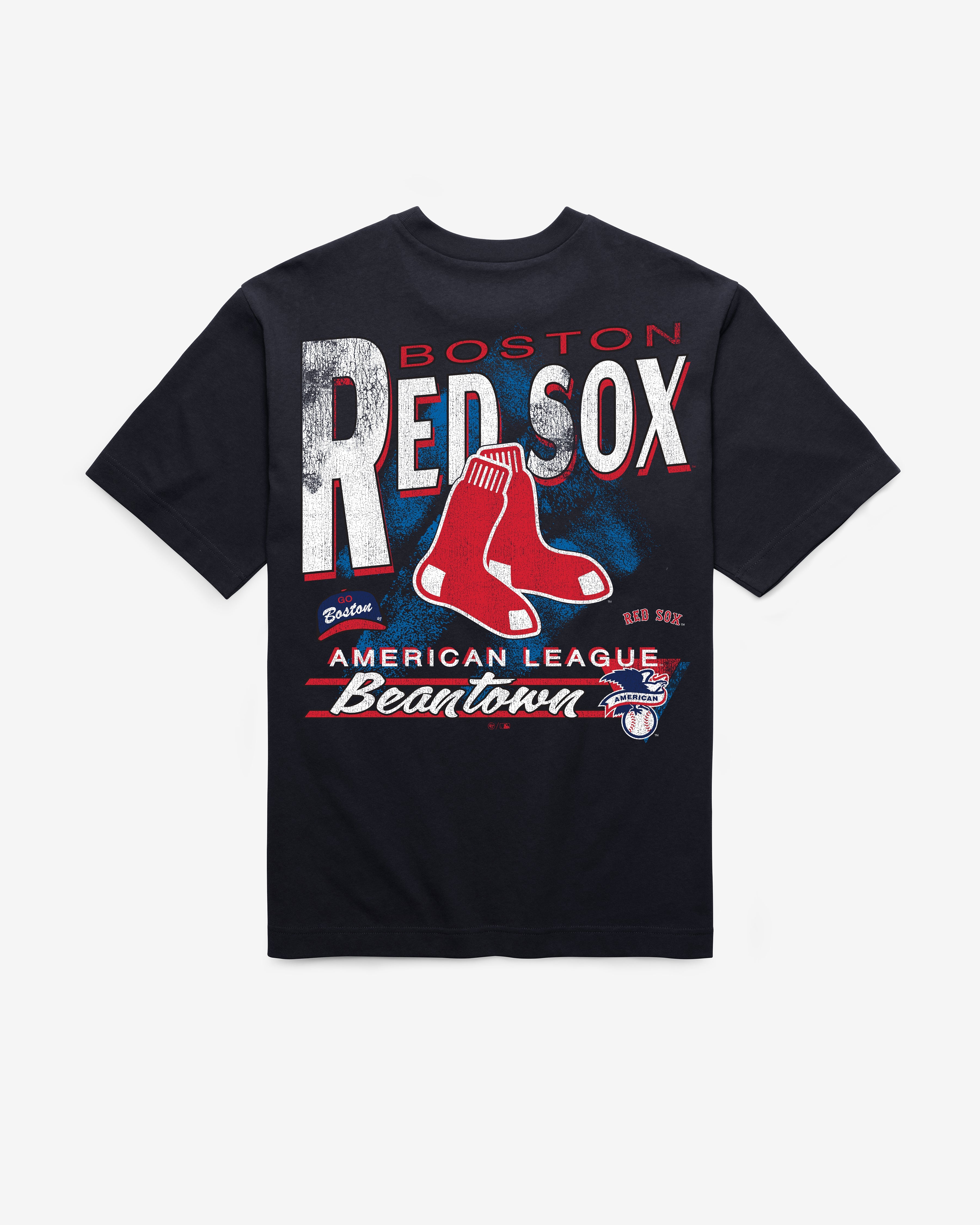 BOSTON RED SOX UNDER BAR '47 FOUNDATION TEE NAVY