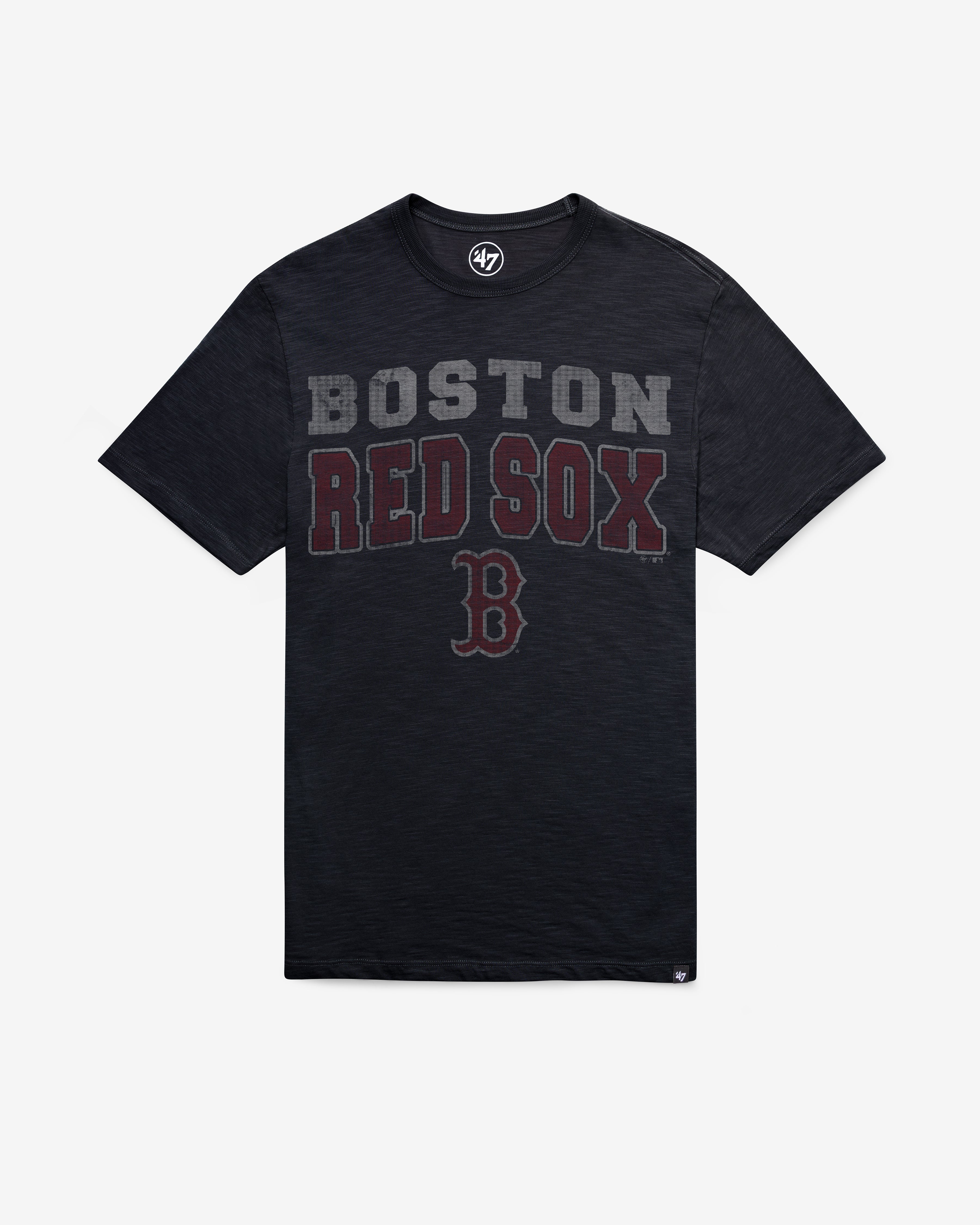 BOSTON RED SOX STADIUM WAVE '47 SCRUM TEE FALL NAVY