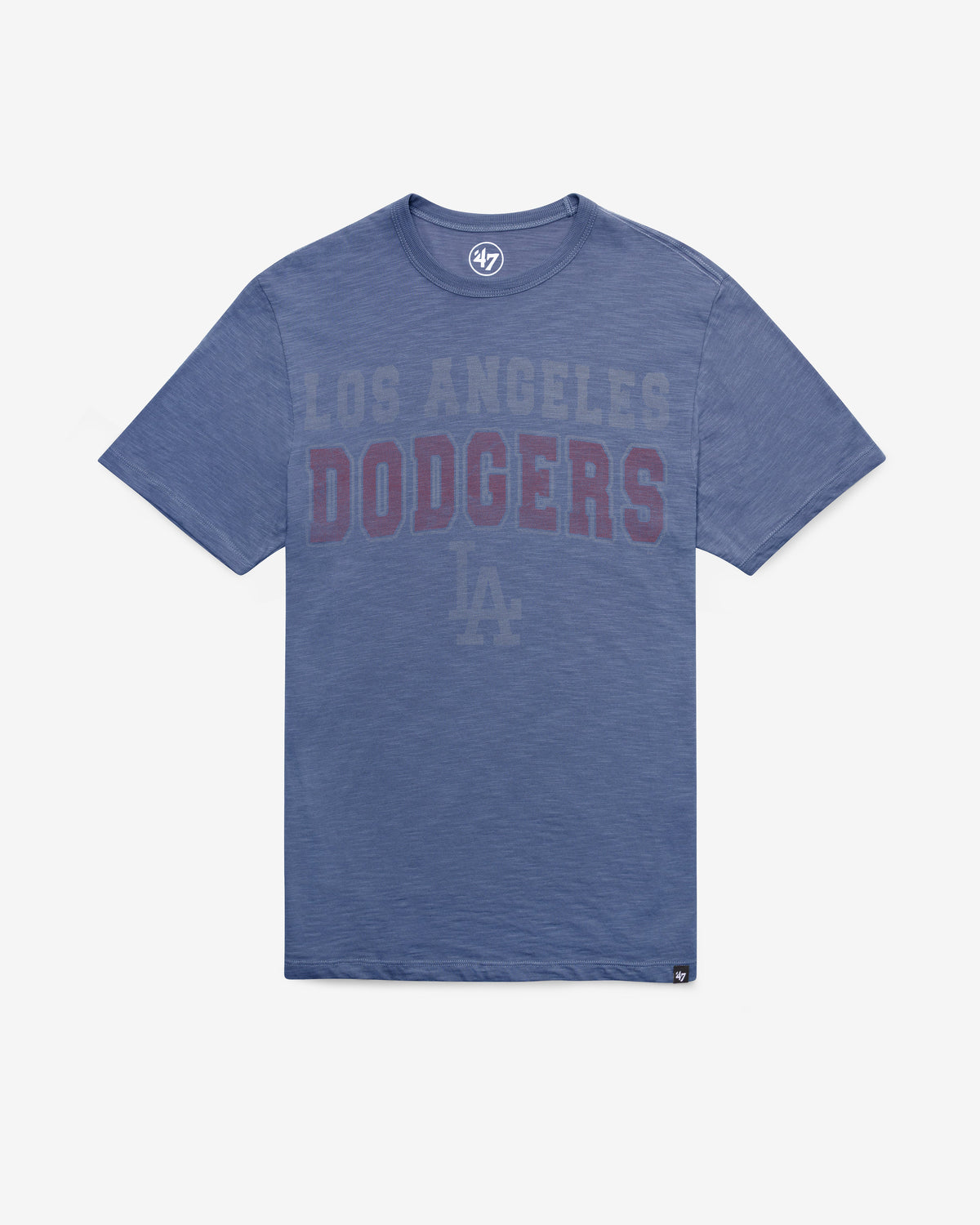 LOS ANGELES DODGERS STADIUM WAVE '47 SCRUM TEE BLEACHER BLUE