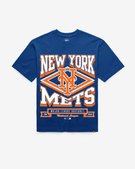 NEW YORK METS HEATER '47 FOUNDATION TEE ROYAL