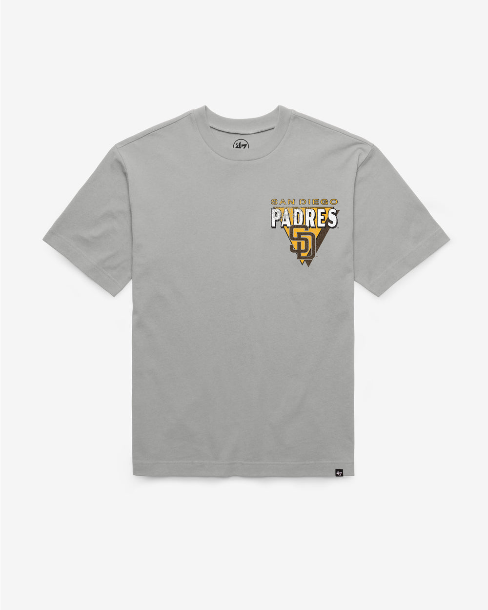 SAN DIEGO PADRES UNDER BAR '47 FOUNDATION TEE WOLF GREY
