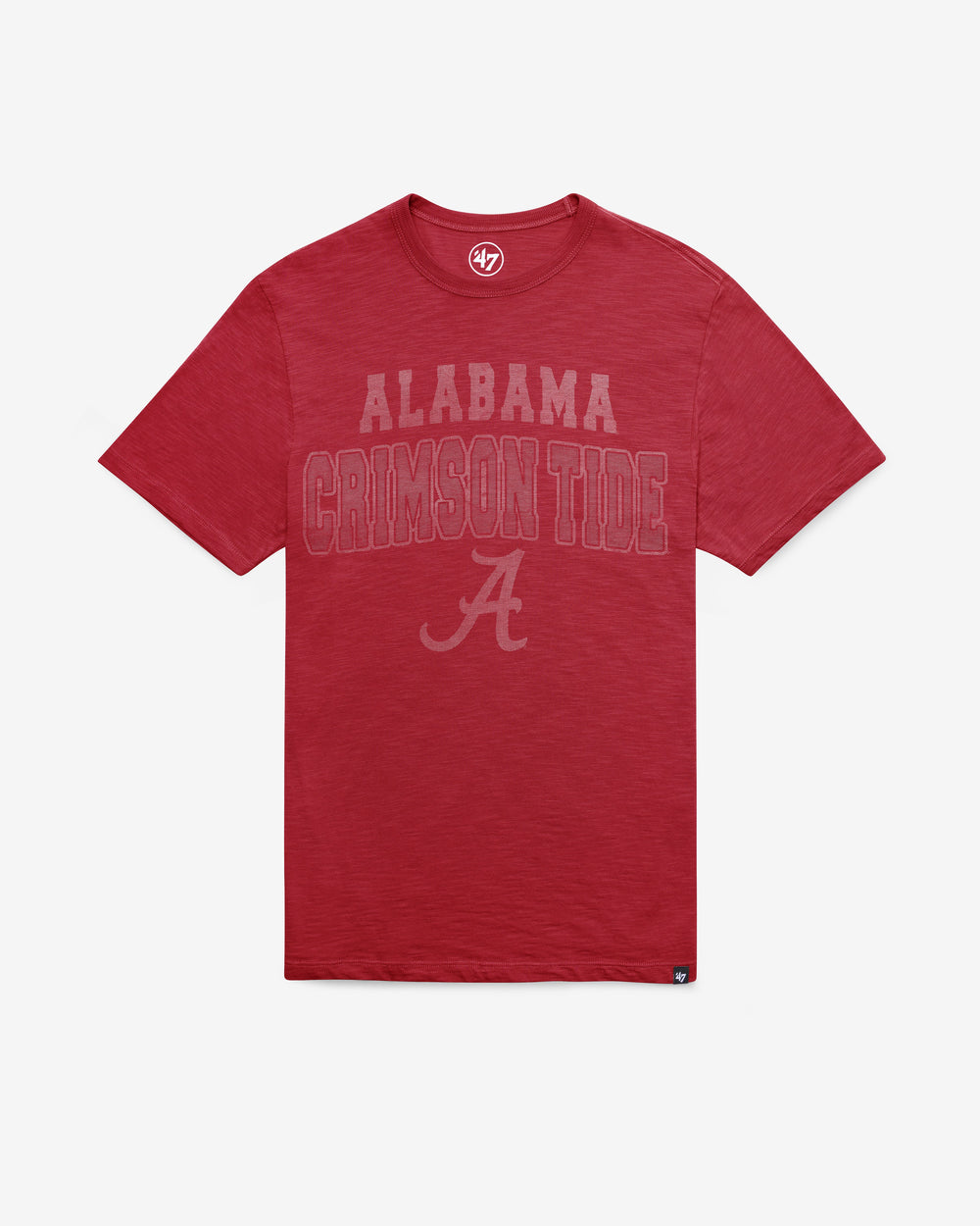 ALABAMA CRIMSON TIDE STADIUM WAVE '47 SCRUM TEE CARDINAL