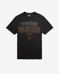 TENNESSEE VOLUNTEERS STADIUM WAVE '47 SCRUM TEE JET BLACK