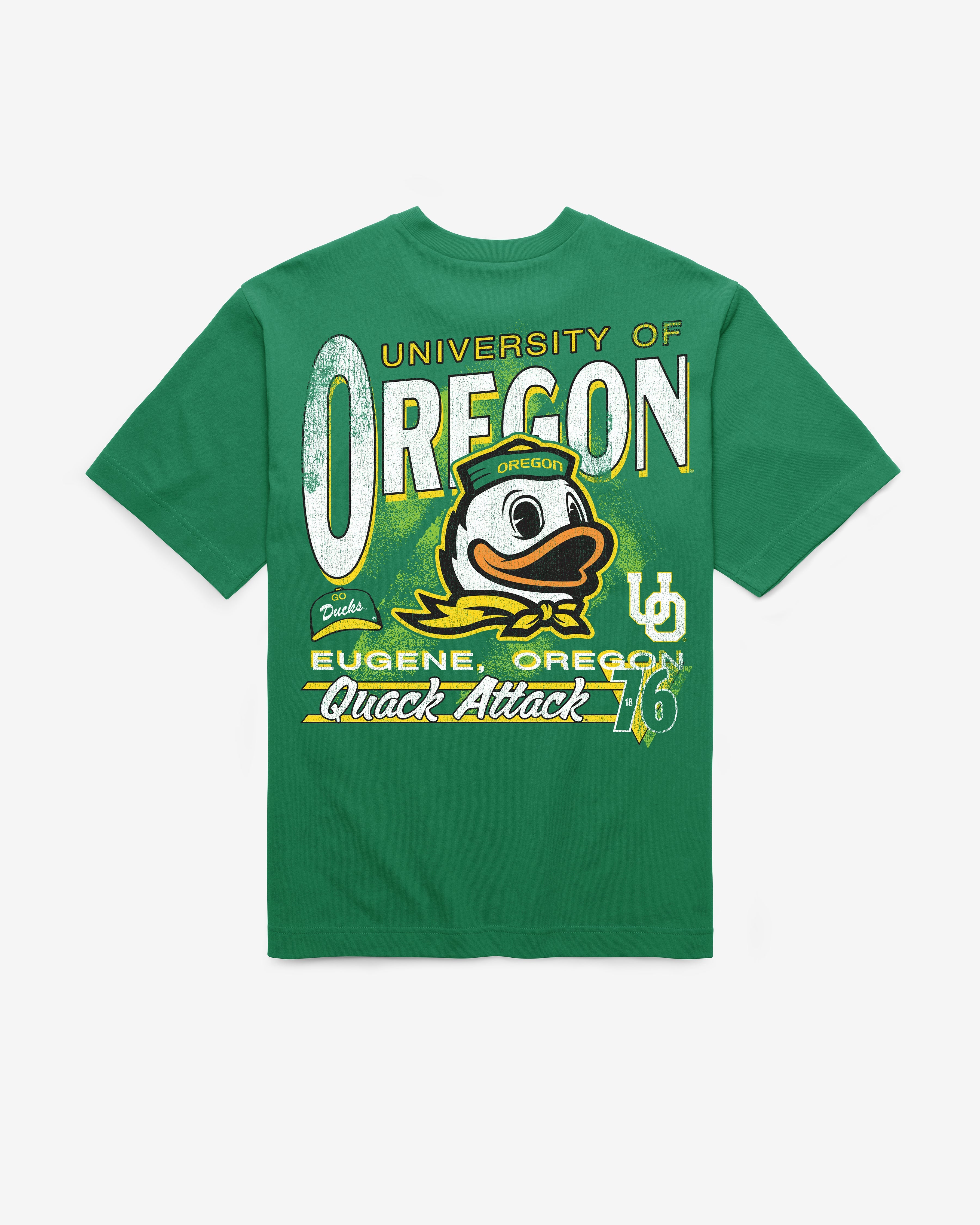 OREGON DUCKS UNDER BAR '47 FOUNDATION TEE KELLY