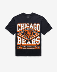 CHICAGO BEARS HEATER '47 FOUNDATION TEE NAVY