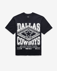 DALLAS COWBOYS HEATER '47 FOUNDATION TEE NAVY