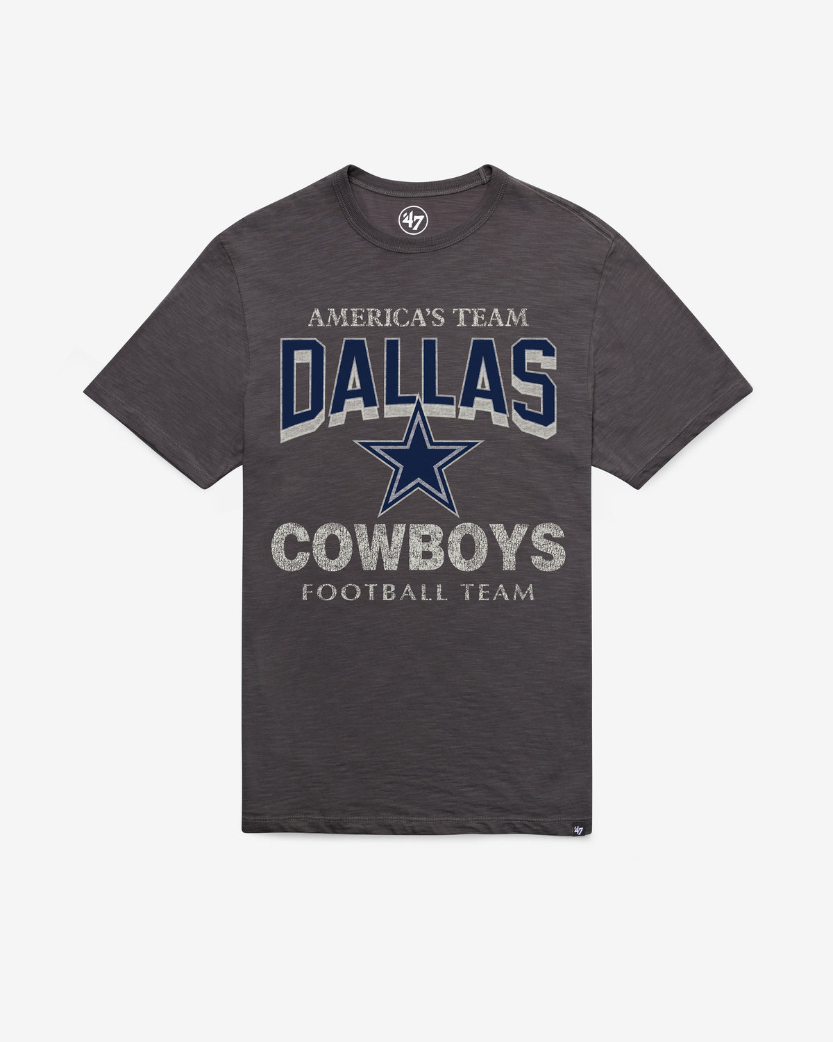 DALLAS COWBOYS HEAD ON '47 SCRUM TEE CHARCOAL