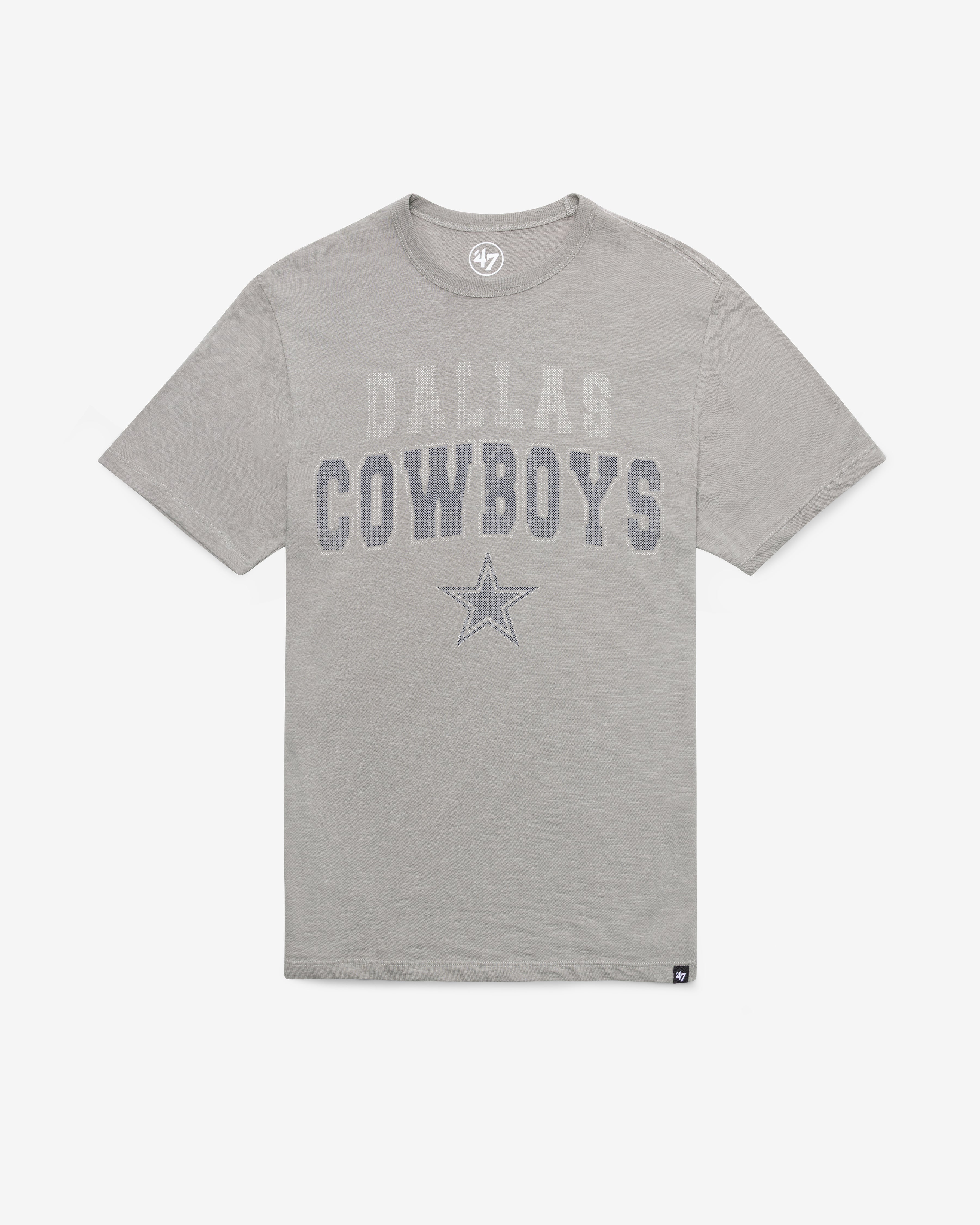 DALLAS COWBOYS STADIUM WAVE '47 SCRUM TEE WOLF GREY