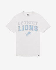 DETROIT LIONS STADIUM WAVE '47 SCRUM TEE WHITE WASH