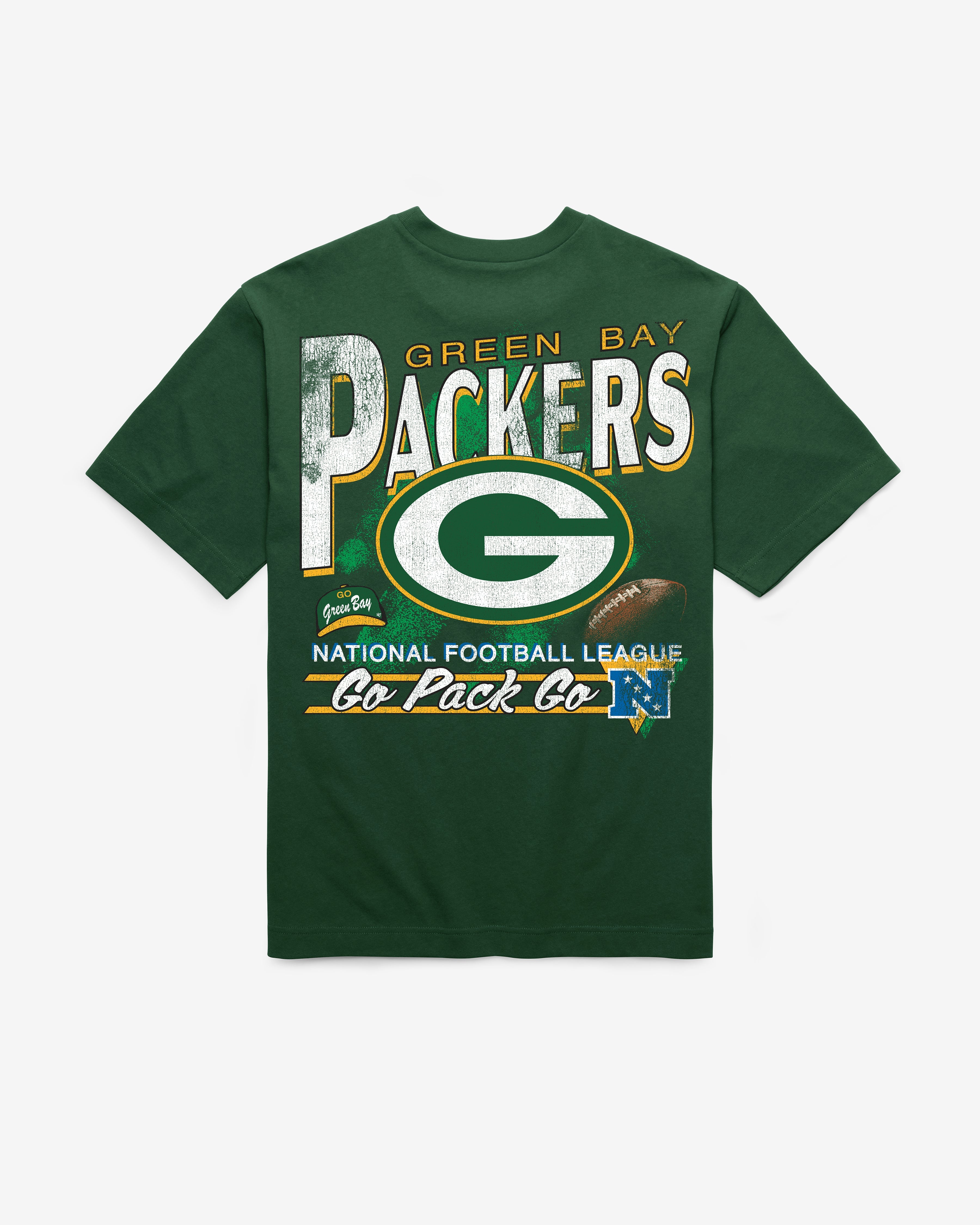 GREEN BAY PACKERS UNDER BAR '47 FOUNDATION TEE DARK GREEN