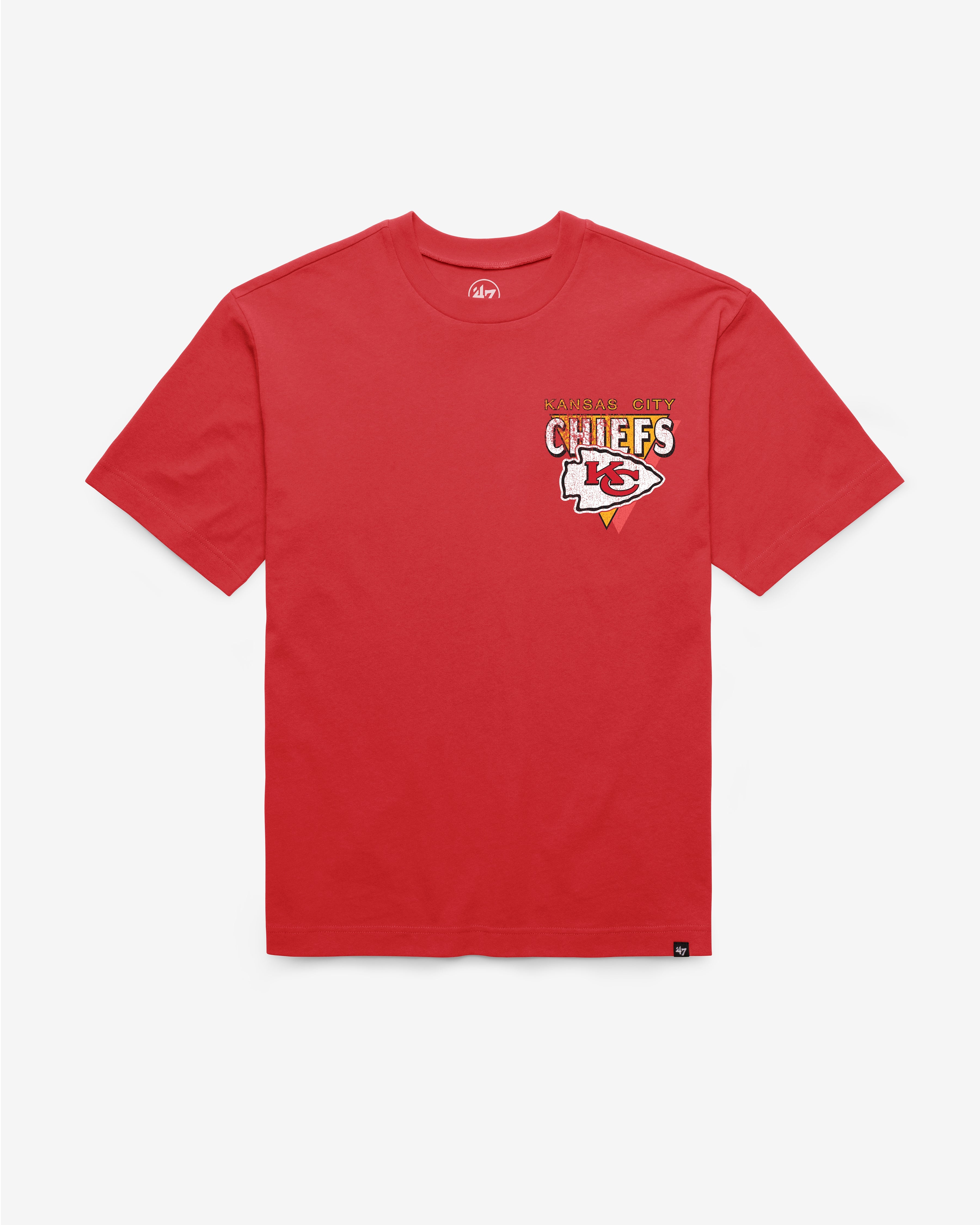 KANSAS CITY CHIEFS UNDER BAR '47 FOUNDATION TEE RED