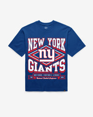 NEW YORK GIANTS HEATER '47 FOUNDATION TEE ROYAL