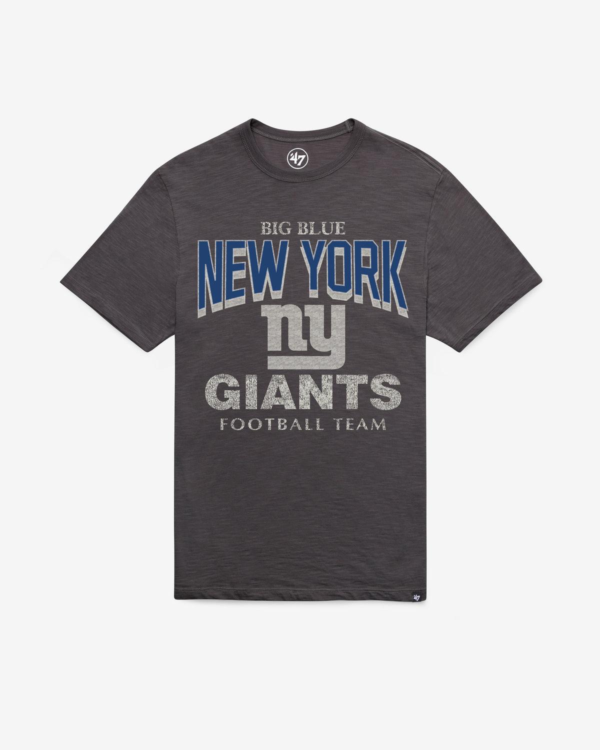 NEW YORK GIANTS HEAD ON '47 SCRUM TEE CHARCOAL