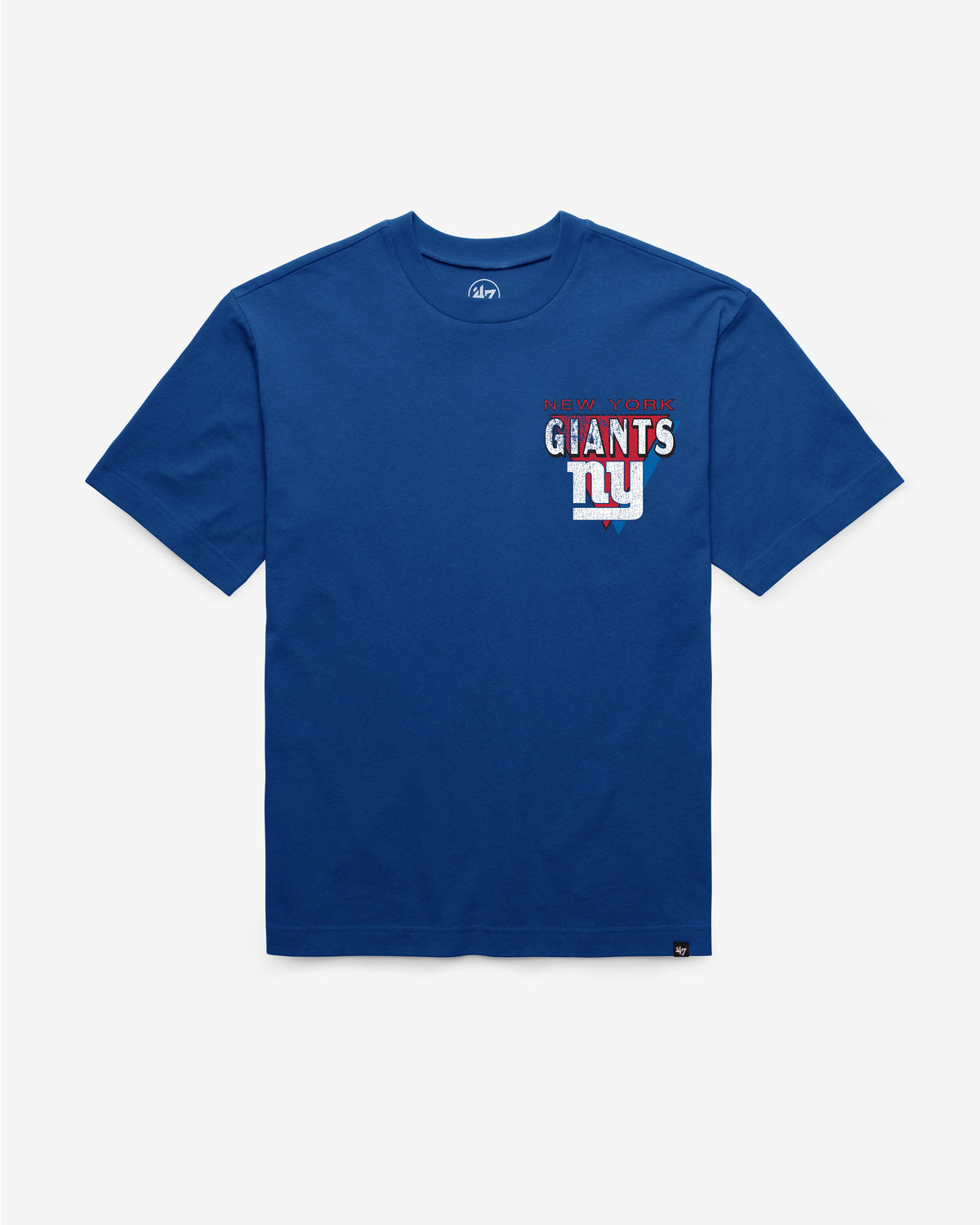 NEW YORK GIANTS UNDER BAR '47 FOUNDATION TEE ROYAL