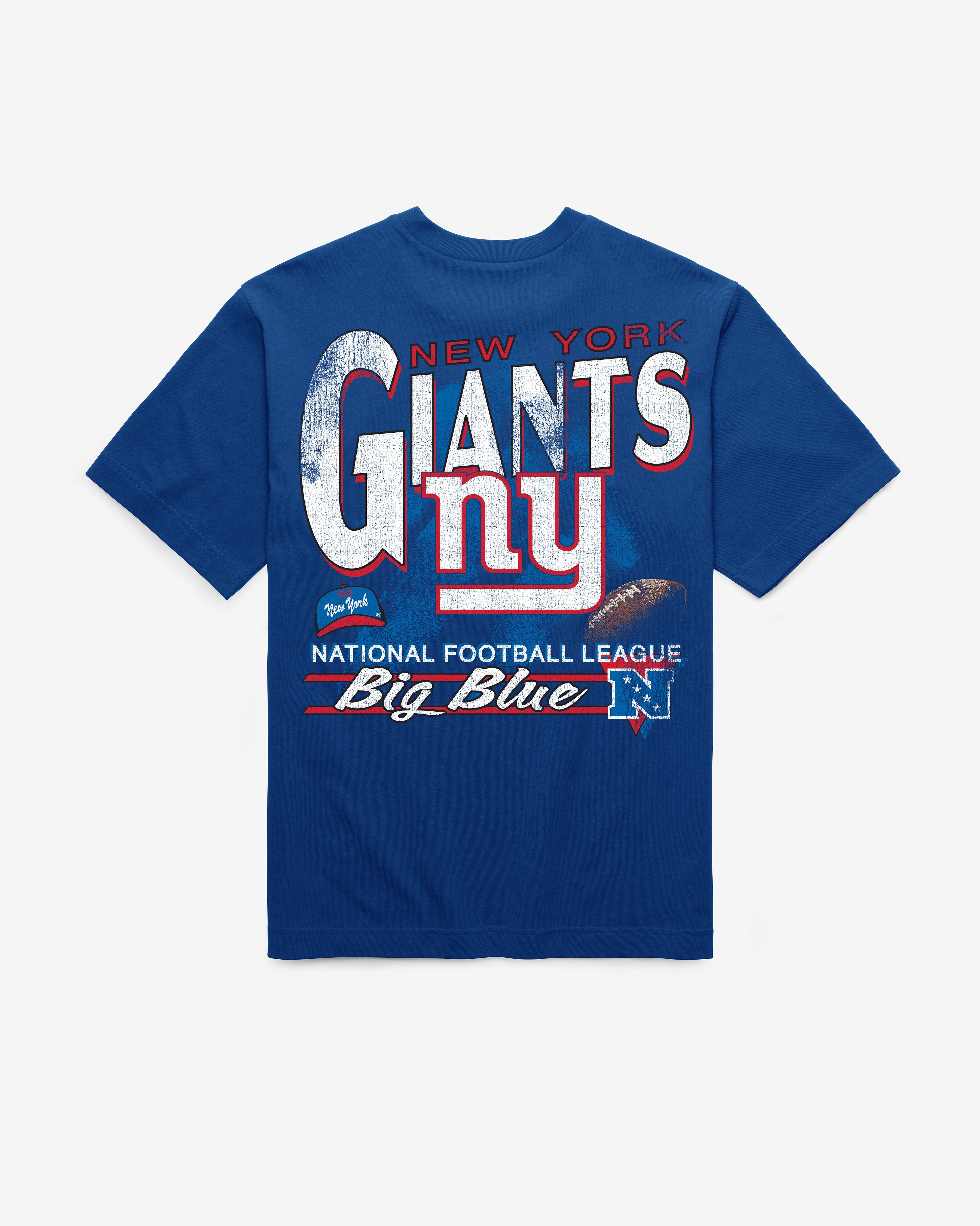 NEW YORK GIANTS UNDER BAR '47 FOUNDATION TEE ROYAL