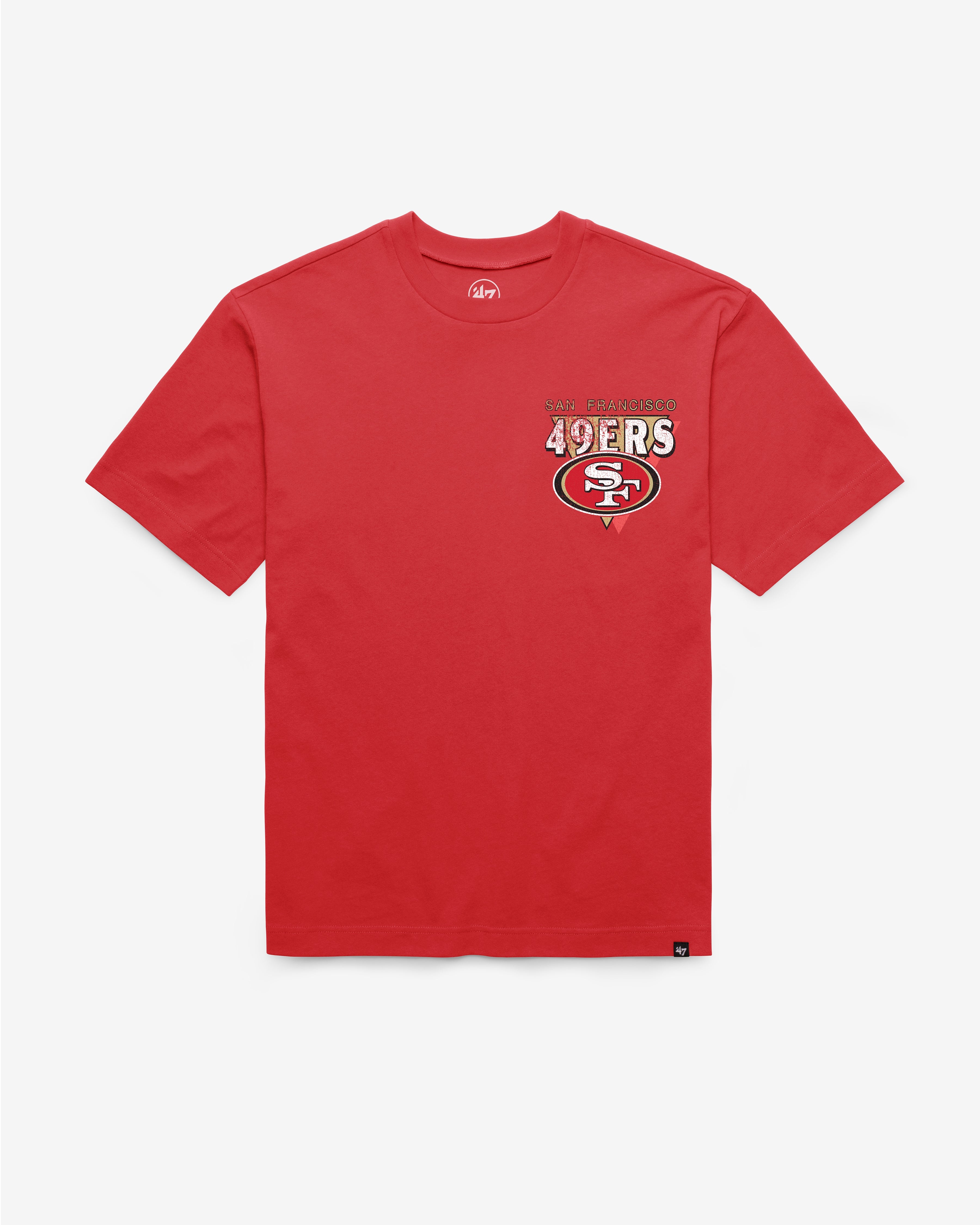 SAN FRANCISCO 49ERS UNDER BAR '47 FOUNDATION TEE RED