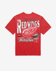 DETROIT RED WINGS UNDER BAR '47 FOUNDATION TEE RED
