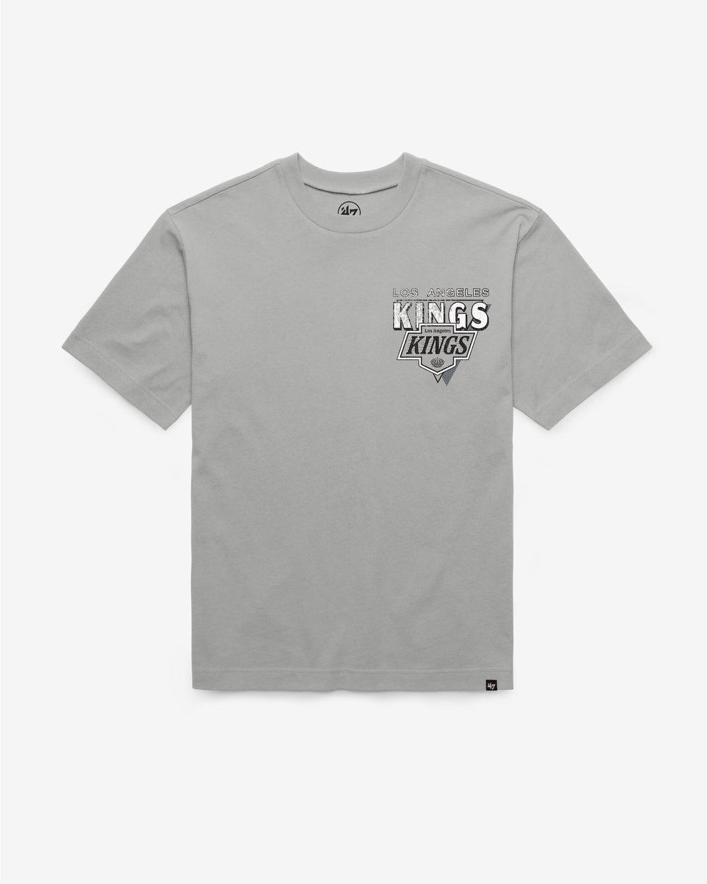 LOS ANGELES KINGS UNDER BAR '47 FOUNDATION TEE WOLF GREY