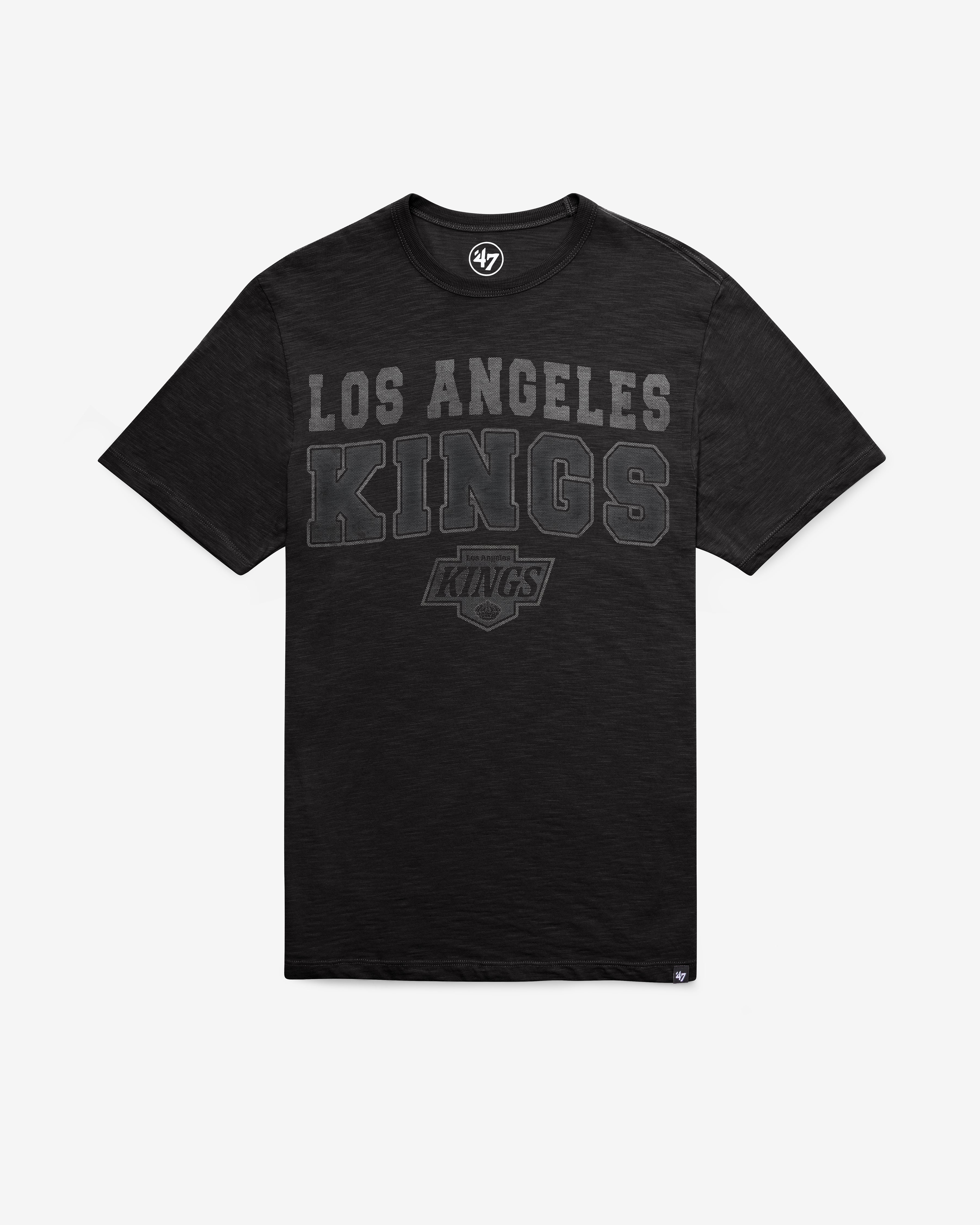 LOS ANGELES KINGS STADIUM WAVE '47 SCRUM TEE JET BLACK