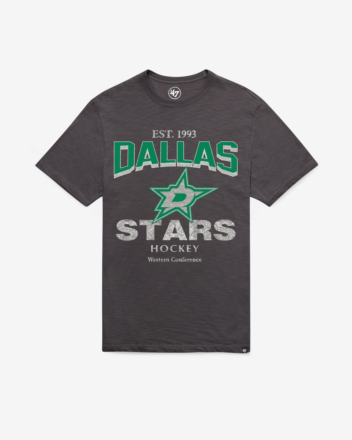 DALLAS STARS HEAD ON '47 SCRUM TEE CHARCOAL