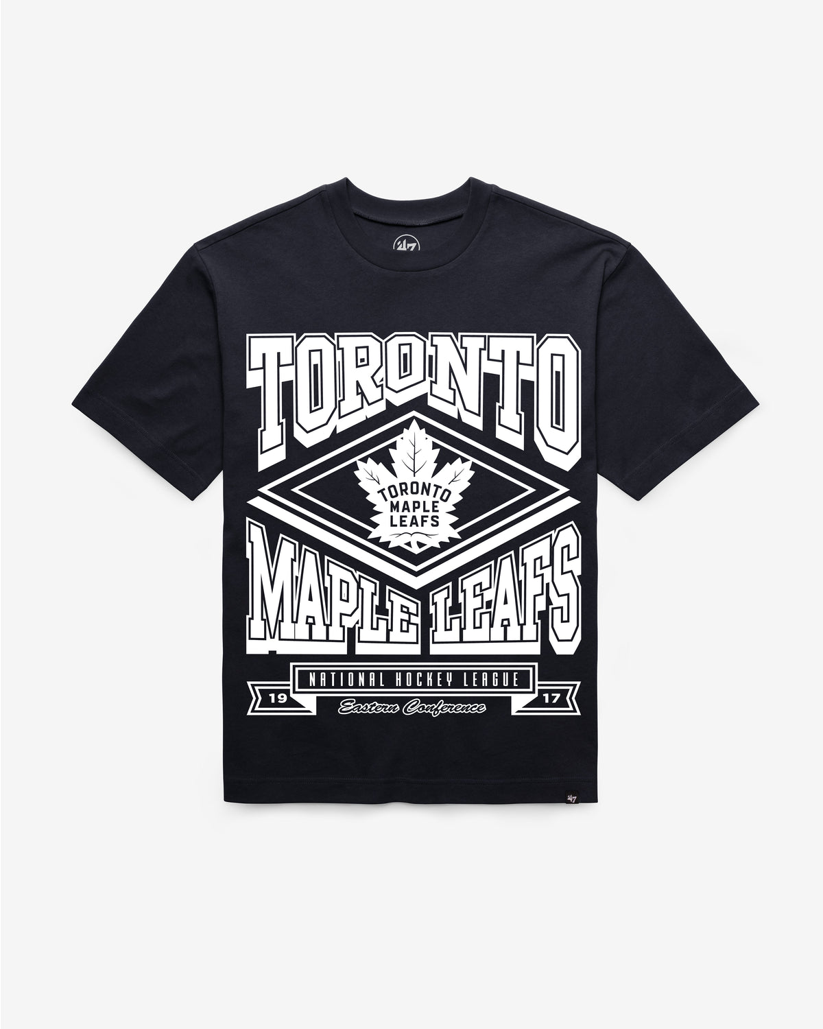 TORONTO MAPLE LEAFS HEATER '47 FOUNDATION TEE NAVY