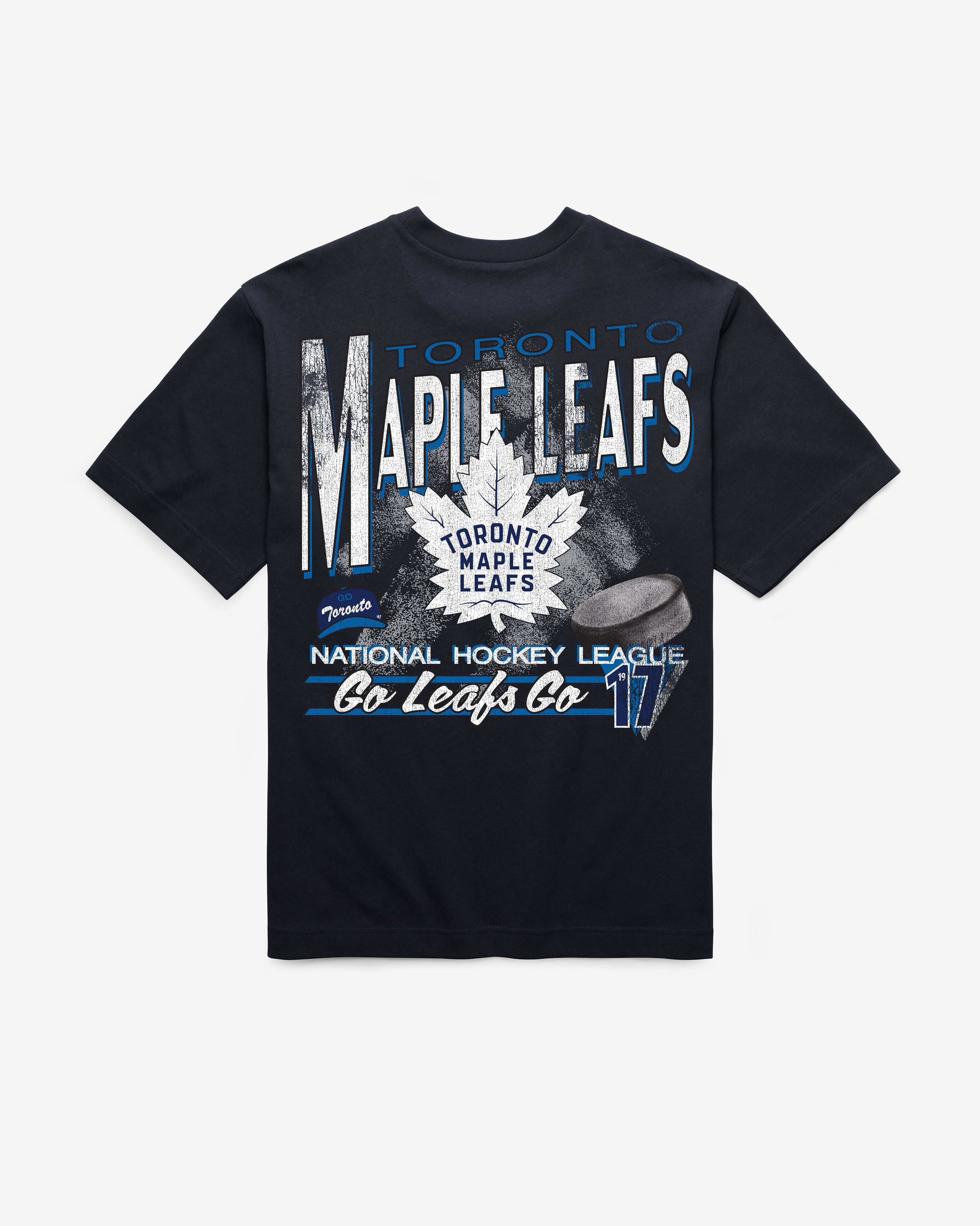 TORONTO MAPLE LEAFS UNDER BAR '47 FOUNDATION TEE NAVY
