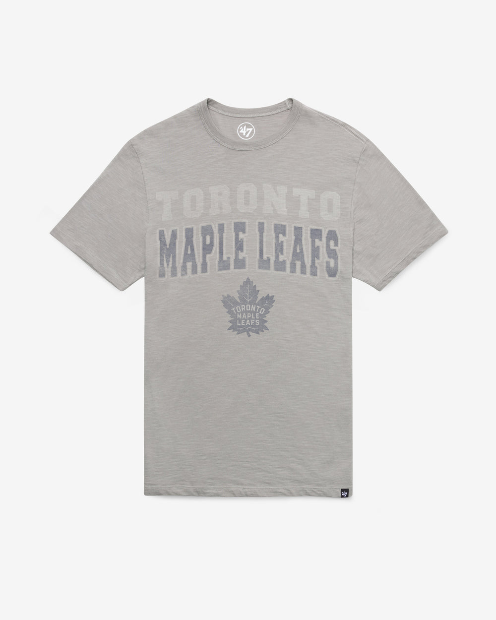 TORONTO MAPLE LEAFS STADIUM WAVE '47 SCRUM TEE WOLF GREY