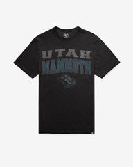 UTAH MAMMOTH STADIUM WAVE '47 SCRUM TEE JET BLACK